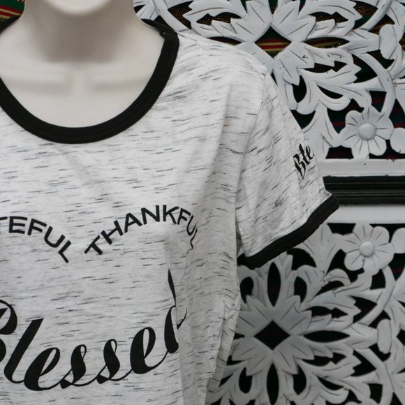 grateful thankful Blessed Tshirt - Picture 11 of 12